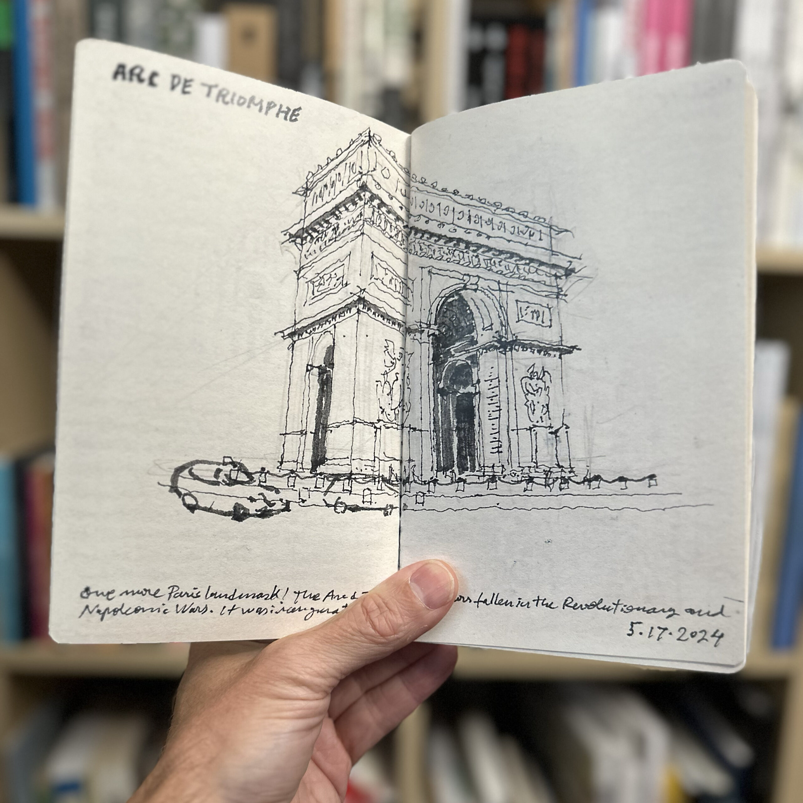 Sketchbook Souvenir: France - Image 5