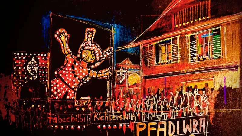 7.Richterswil Procession with turnip lantern formations copy